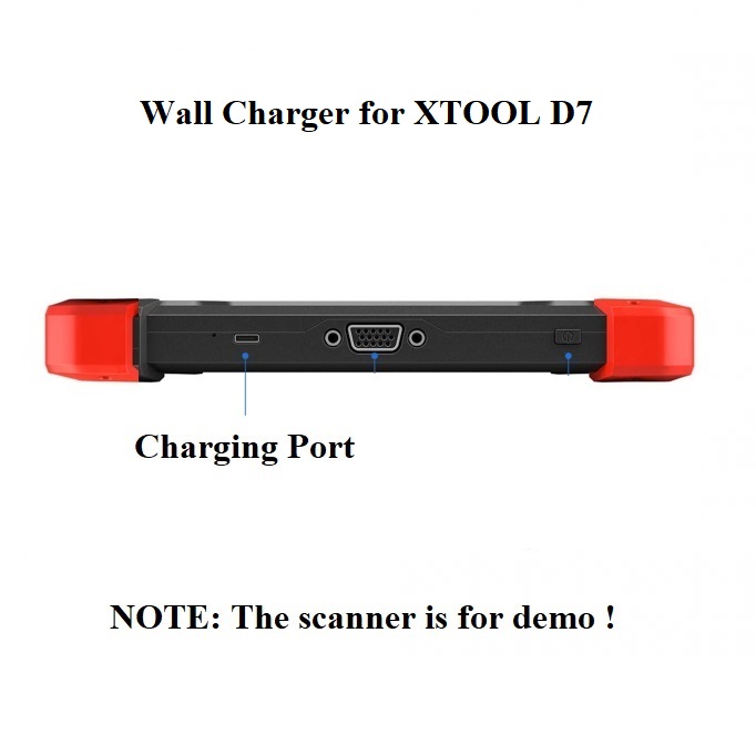 AC Power Adapter Supply Wall Charger for XTOOL D7 Scanner|XTOOL-D7